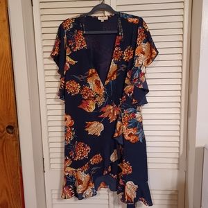 Umgee cross over top/dress sz 1xl